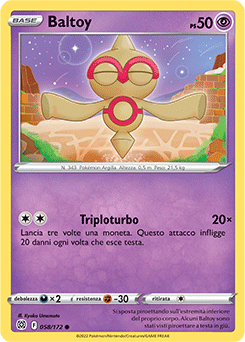 Baltoy 058/172 NM (ITA)