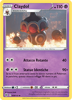 Claydol 059/172 NM (ITA)