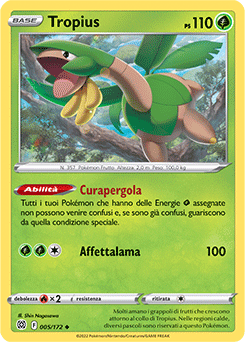 Tropius 005/172 Reverse NM (ITA)