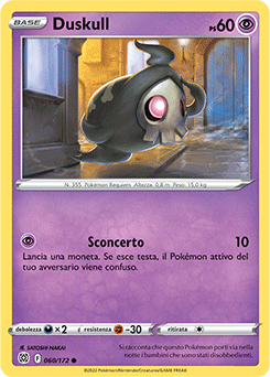 Duskull 060/172 Reverse NM (ITA)