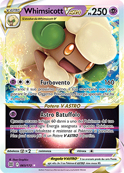 Whimsicott-V ASTRO 065/172 NM (ITA)