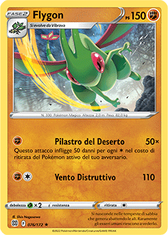 Flygon 076/172 Reverse NM (ITA)