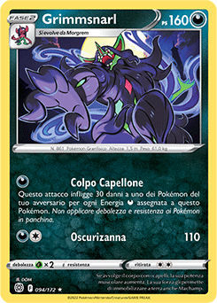 Grimmsnarl 094/172 NM (ITA)