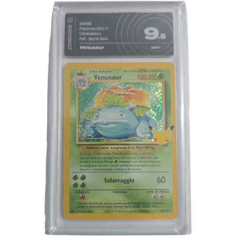 Venusaur 15/102 Granfesta - AiGrading 9,5 (ITA)