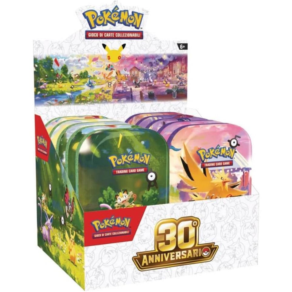 Display Mini Tin 30th Anniversario (ITA)