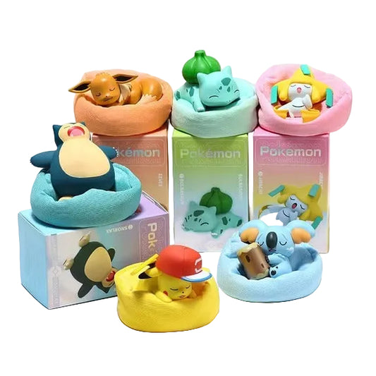 Eevee Sleeping Figurine With Sleeping Bag (CHN)