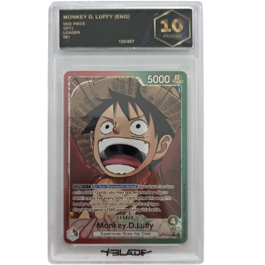 Monkey.D.Luffy Blade 10 Pristine (ENG)