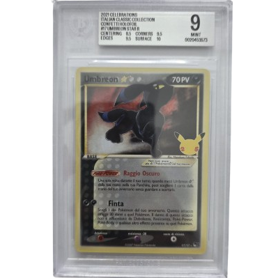 Umbreon Gold Star BGS 9 (ITA)