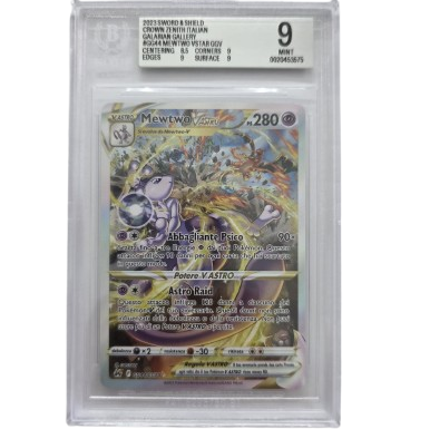 Mewtwo V ASTRO BGS 9 (ITA)