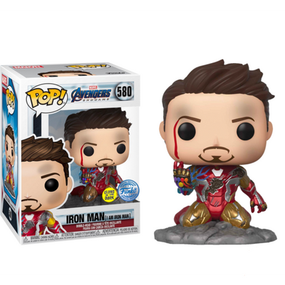 Avengers Endgame POP! Vinyl Figure I Am Iron Man Glows in the Dark 580