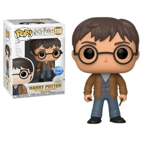 Harry Potter POP! Vinyl Figure Harry 2 Wands 9 cm Special Edition 118
