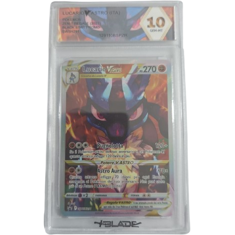 Lucario V ASTRO 291 PROMO - Blade 10 (ITA)