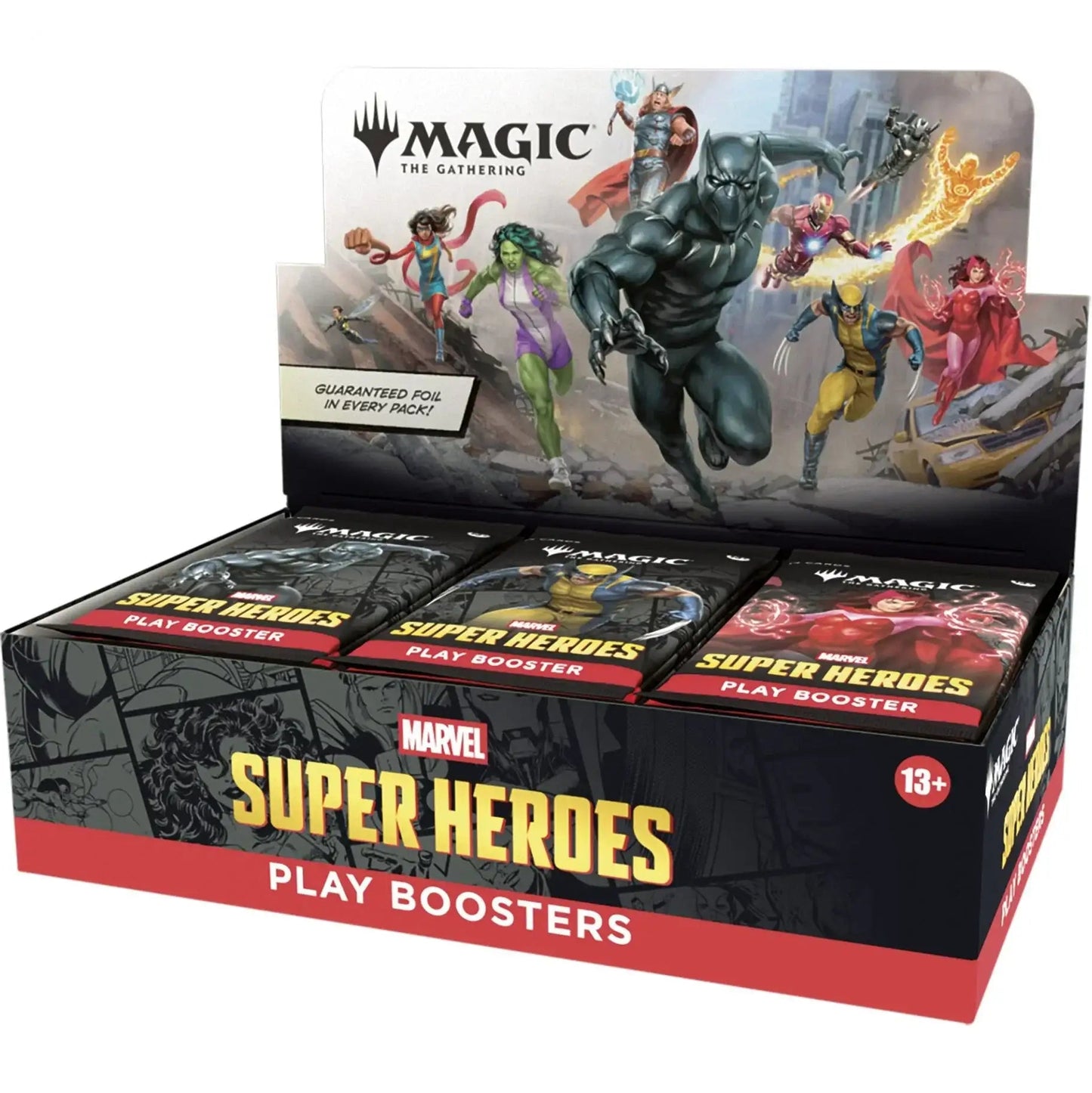 Marvel Super Heroes Play Booster Display Da 30 Buste (ENG)