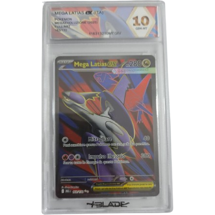 Mega Latias EX 163/132 Megaevoluzione - Blade 10 (ITA)