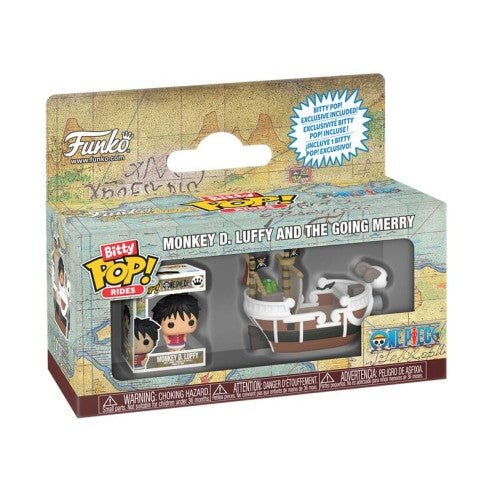One Piece Bitty POP! Vinyl Figure Going Merry Luffy 2,5 cm