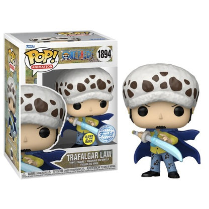One Piece POP! Vinyl Figure Law Blue Anesthesia Glows in the Dark 1894
