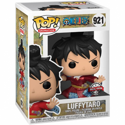 One Piece POP! Vinyl Figure Luffy in Kimono 9 cm Metallic Special Edition 921