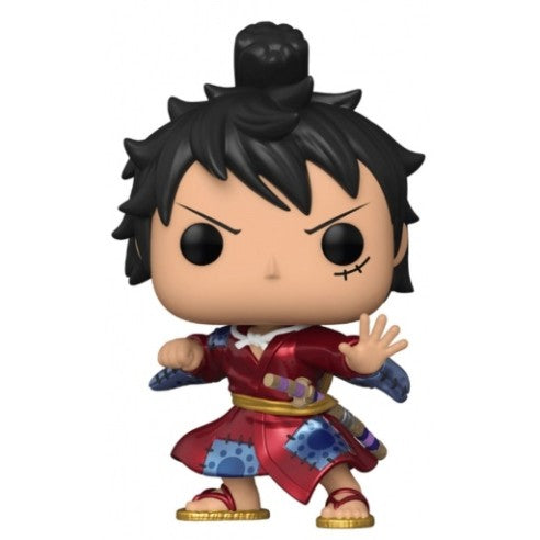 One Piece POP! Vinyl Figure Luffy in Kimono 9 cm Metallic Special Edition 921