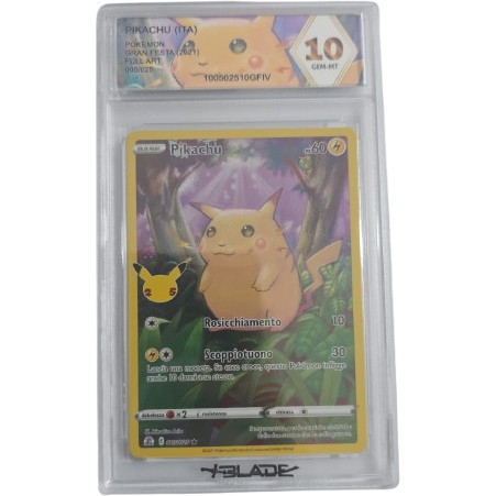 Pikachu 005/025 Granfesta - Blade 10 (ITA)