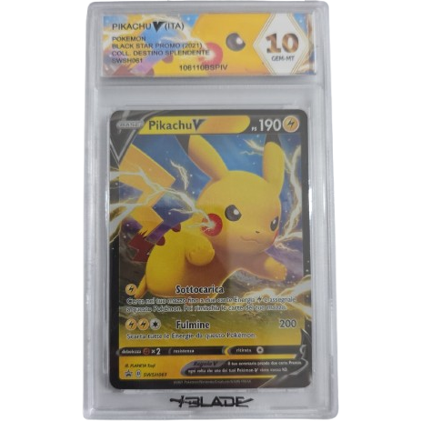 Pikachu V 061 PROMO - Blade 10 (ITA)
