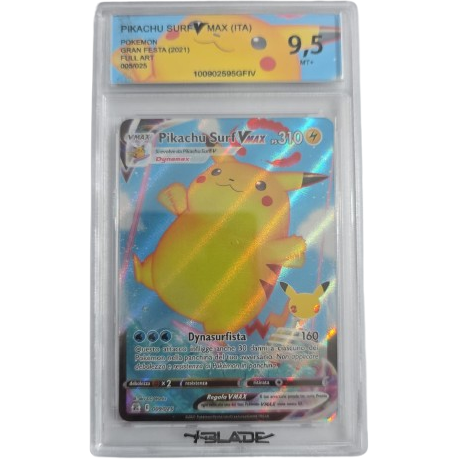 Pikachu Surf VMAX 009/025 Granfesta - Blade 9,5 (ITA)