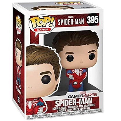 Spider-Man POP! Vinyl Figure Unmasked Spider-Man 395